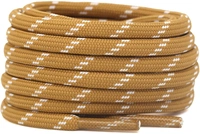 GRAH SANGRAH® (2 Pair) Shoelaces for Hiking Shoes, Outdoor Walking Sneakers, Outdoor Hiking, Climbing, Basketball, Work Boot, Running , Sport Shoes - 120 cm, Camel White